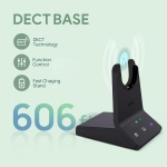 Yealink WH64 Mono DECT & Bluetooth Wireless Headset for Phone PC Mobile - Image 2
