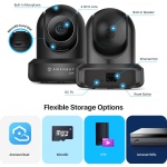 Amcrest 4MP ProHD Indoor WiFi, Security IP Camera with Pan/Tilt, Two-Way Audio, - Image 7