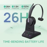 Yealink WH64 Mono DECT & Bluetooth Wireless Headset for Phone PC Mobile - Image 5