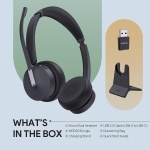 Yealink WH64 Mono Hybrid Wireless Headset with Mic DECT Dongle & Bluetooth - Image 9