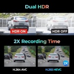THINKWARE U3000 PRO Dash Cam 4K Front and 2K Rear, Dual STARVIS 2 - Image 7