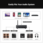 Fosi Audio Bluetooth Subwoofer Amplifier 2.1, BT30D Pro Subwoofer Amp with - Image 7
