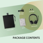 Yealink BH70 Dual Wireless Headset with Mic for Work, Bluetooth Headphone with - Image 9