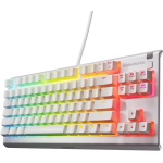 SteelSeries Apex 3 TKL White RGB Gaming Keyboard — Tenkeyless Compact Form