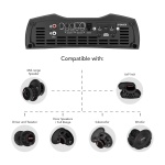 Taramps MD 5000.1 Amplifier 1 Ohm 5000 Watts RMS MAX, Mosfet Digital Full Range - Image 7