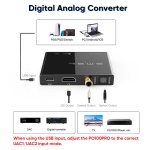 SMSL PO100 PRO MQA DDC XMOS XU316 Digital to Analog Audio Converter, Type-C USB - Image 3