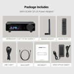 AIYIMA A80 Bluetooth Stereo DAC Amplifier TPA3255,PFFB & Digital VU Meter - Image 8