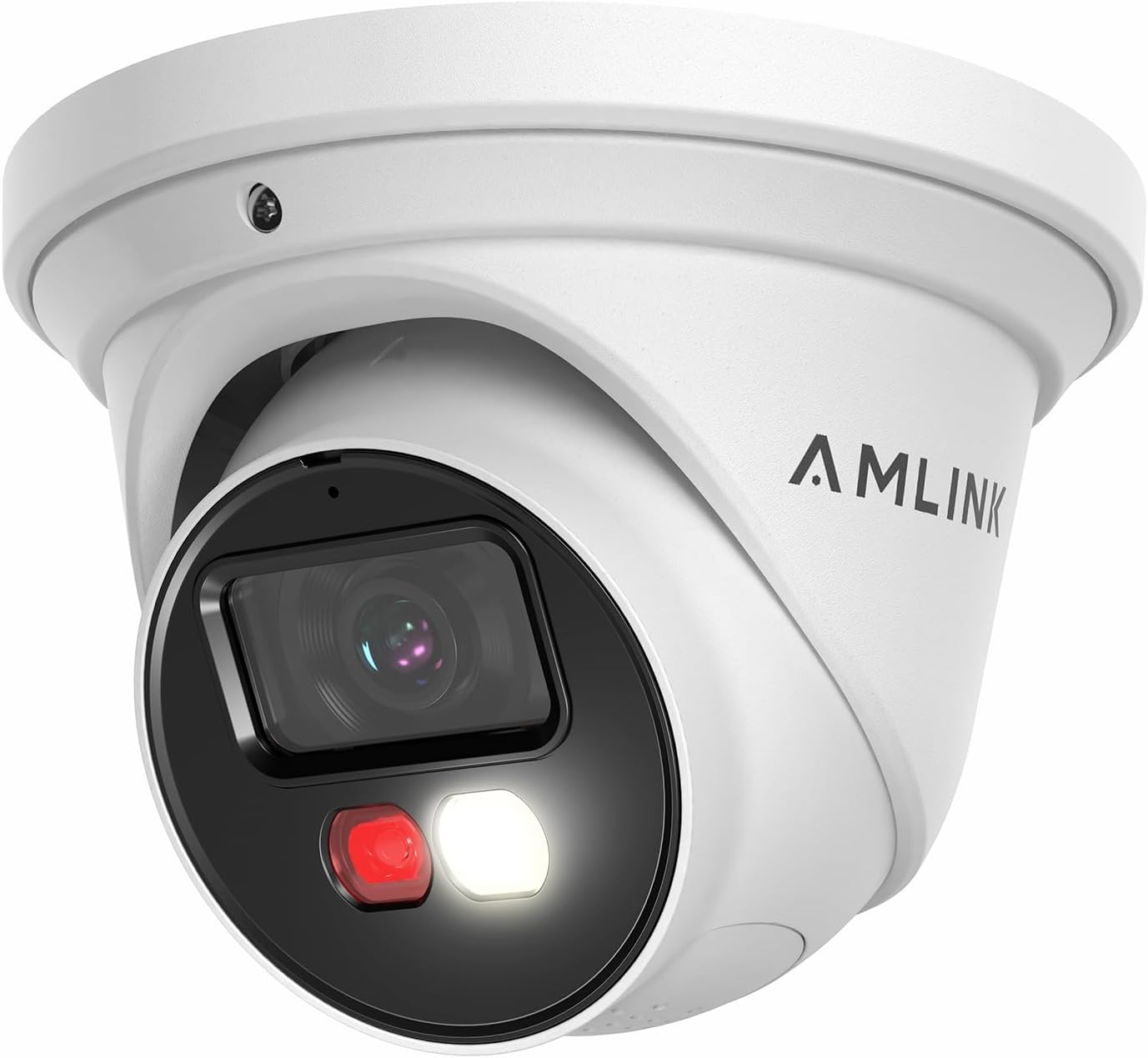 61f-RFN72rL._AC_SL1500_.jpg AMLINK 4K POE Camera, 8MP Outdoor Turret Security IP Camera, 100ft Color - Image 1