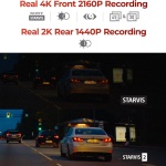 THINKWARE ARC700 Dash Cam 4K Front and 2K Rear, Dual HDR, Sony STARVIS - Image 2