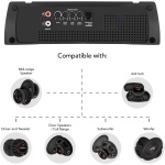 Taramps HD 3000 1 Ohm White 1 Channel Amplifier 3000 Watts RMS Digital, - Image 7