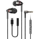 1MORE Quad Driver in-Ear Earphones Hi-Res High Fidelity Headphones Warm Bass,