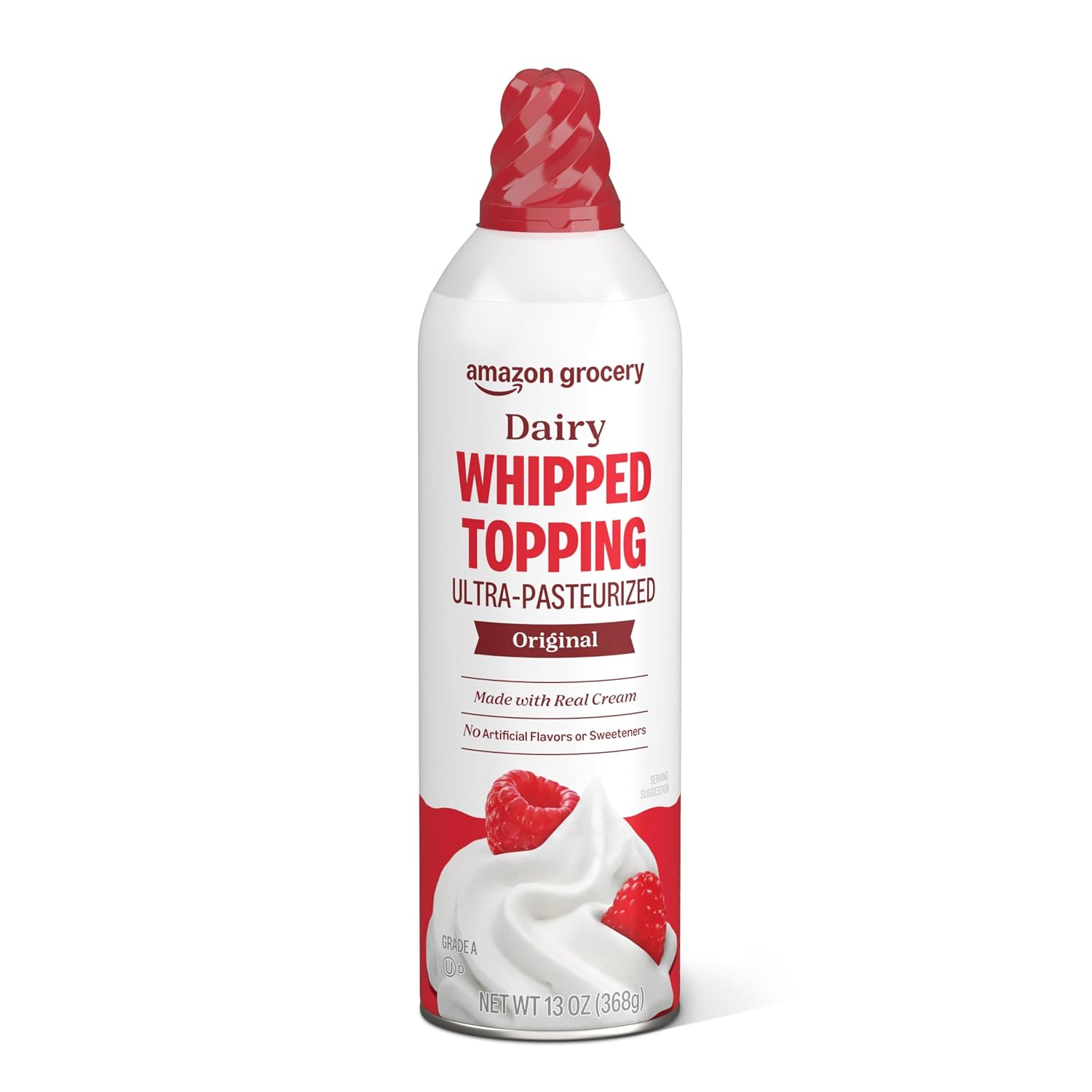 61gIcD5v30L._SL1500_.jpg Amazon Grocery, Original Ultra Pasteurized Dairy Whipped Topping, 13 Oz - Image 1