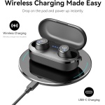 TOZO T10 Wireless Earbuds Powerful Bass Stereo Wireless Charging, APP, IPX8 - Image 7