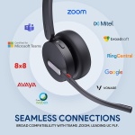 Yealink WH64 Mono Hybrid Wireless Headset with Mic DECT Dongle & Bluetooth - Image 8
