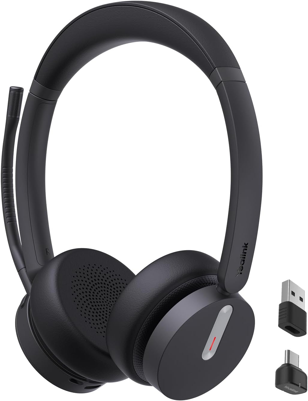 61jTkmOtQAL._AC_SL1500_.jpg Yealink BH70 Dual Wireless Headset with Mic for Work, Bluetooth Headphone with - Image 1