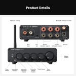 Fosi Audio Bluetooth Subwoofer Amplifier 2.1, BT30D Pro Subwoofer Amp with - Image 5