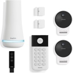 SimpliSafe 7 Piece Wireless Outdoor Camera Home Security System - Optional 24/7