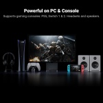 Fosi Audio C3 Gaming DAC Amp for PC, USB Headphone Amplifier with 7.1 Surround - Image 7