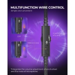 havit H2002d Gaming Headsets for PS4,PC, 53MM Drivers Surround Sound PS5 Headset - Image 8