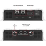 Taramps DS 2000X4 2 Ohms 2000W RMS Full Range 4 Channel Car Audio Amplifier - Image 9