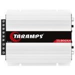 Taramps TS 800X4 1 Ohm 800W RMS High Level 4-Channel Car Audio Amplifier