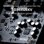 SMSL D1 Hi-Res Audio Dac Rohm BD34352EKV chip Touch Control RCA ouput - Image 4