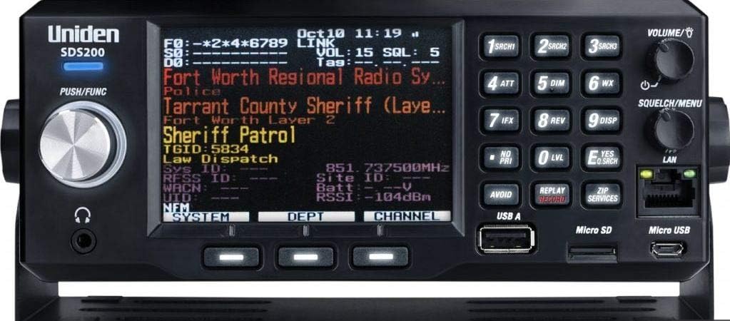 61qpc9p-1PL._AC_SL1023_.jpg Uniden SDS200 True I/Q TrunkTracker X Base/Mobile Digital Scanner. Incredible - Image 1