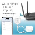 D-Link Next-Gen WiFi Water Leak Detector Starter Kit with 2 sensors—Loud 100 dB - Image 8