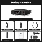 AIYIMA D20 Balanced Audio DAC,Dual ES9039Q2M AK4493S Pure Desktop Decoder - Image 9