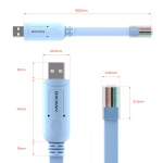 USB Console Cable,USB to RJ45 Console Cable for Cisco Routers/AP Router/Switch - Image 9