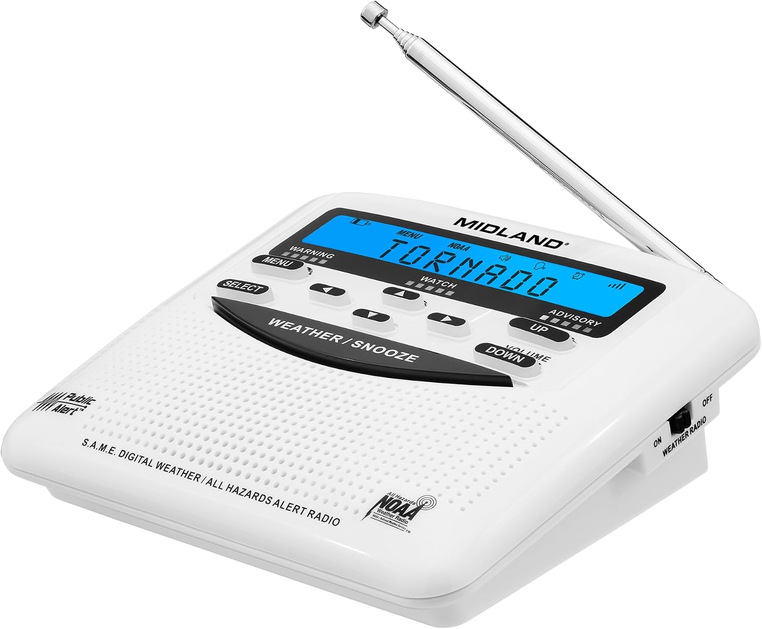 61tNNi-xqiL._AC_SL1500_.jpg Midland - WR120B - NOAA Emergency Weather Alert Radio - Image 1