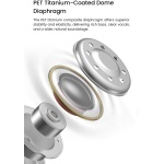 Bunny Wired Gaming Earphones, HiFi IEM Earbuds with Mic-3.5mm - Image 3
