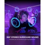 havit H2002d Gaming Headsets for PS4,PC, 53MM Drivers Surround Sound PS5 Headset - Image 4