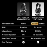 SteelSeries Arctis Nova Pro Omni - Hi-Res Wireless Gaming Headset, 96kHz/24bit, - Image 11