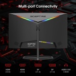 New! Sceptre Curved 24.5-inch Gaming Monitor up to 240Hz 1080p R1500 1ms - Image 5
