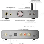 AIYIMA DAC A7 Bluetooth Desktop DAC Headphone Amplifier for Music,PC,Gaming - Image 2