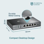 TP-Link ER605 V2, Wired Gigabit VPN Router - Image 7