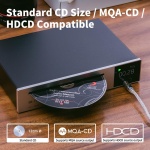SMSL PL150 CD Player High Power CS43198 D/A chip, Standard/MQA-CD/HDCD CDs, with - Image 3