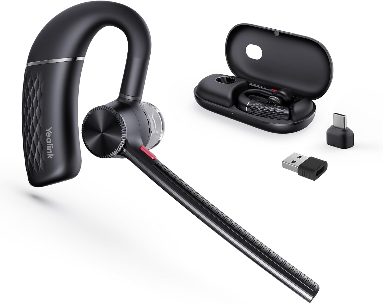 61yOhnWAjvL._AC_SL1500_.jpg Yealink BH71 Pro Bluetooth Headset with USB-C/A Dongle, Teams Certified, - Image 1