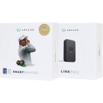 Arccos Smart Sensors Bundle - Gen 4 Smoke Sensors, Link Pro & 1st Year's