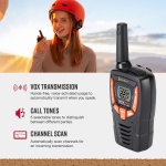 Cobra ACXT390 Walkie Talkies, Rechargeable, Lightweight, 22 Channels - Image 4