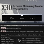 GUSTARD DAC-X30 HiFi Network Streaming DAC: 4X ES9039SPRO PCM768kHz DSD512 Full - Image 3