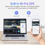 VIOFO Dual Dash Cam, 2K 1440P 60fps+1080P 30fps Front and Rear Dash Camera - Image 4