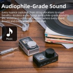 SMSL Nano ONE Pro External Sound Card, Hi-Fi DSP Chip,Virtual 7.1 Surround Sound - Image 7