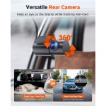 Vantrue N4S 2.7K 3 Channel Dash Cam, Triple STARVIS 2 Night Vision - Image 8