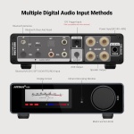 AIYIMA A80 Bluetooth Stereo DAC Amplifier TPA3255,PFFB & Digital VU Meter - Image 3