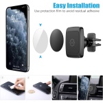 Magnetic Phone Car Mount, [2 Pack] Air Vent Car Phone Mount Holder, Phone Holder - Image 5