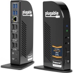 Plugable 13-in-1 USB C Docking Station 4K Triple Monitor with 100W Power