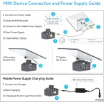 EDUP® Starlink Mini Battery Pack, 95Wh Portable Power Bank, 19V 5Ah Output - Image 3
