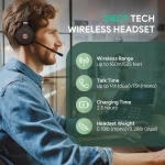 Yealink WH62 Mono Wireless DECT Headset for IP Phone & PC, Teams Certified - Image 3